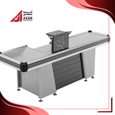 میز چک اوت فروشگاهی مدل پویا (ثابت/موتوردار)