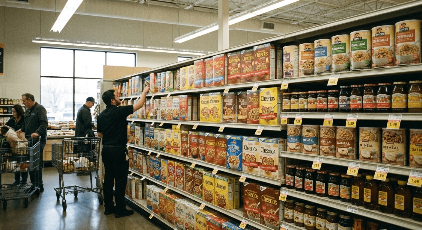 خرید قفسه فروشگاهی