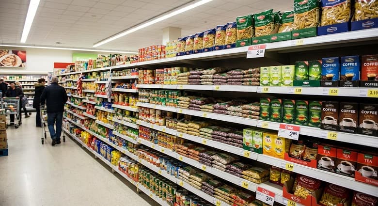  قفسه فروشگاهی مناسب سوپرمارکت